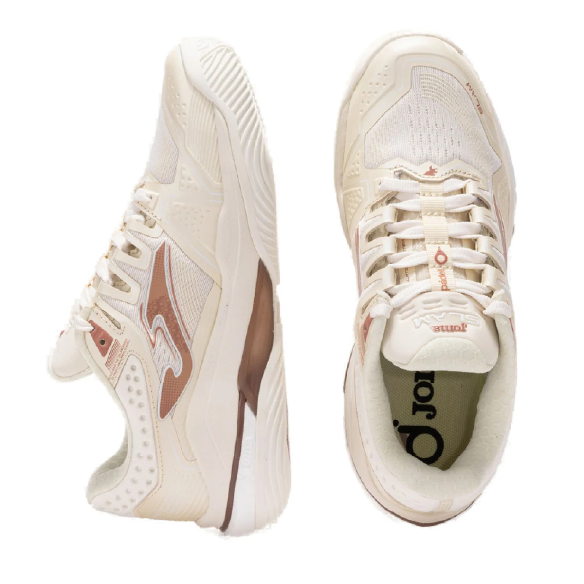 Dámska halová obuv JOMA Slam Lady 2423 off white · záber 3