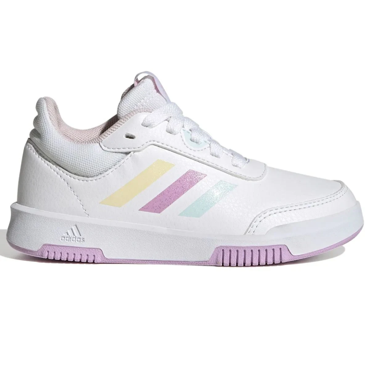 Dievčenská rekreačná obuv ADIDAS Tensaur Sport 2.0 cloud white blue lilly · záber 2