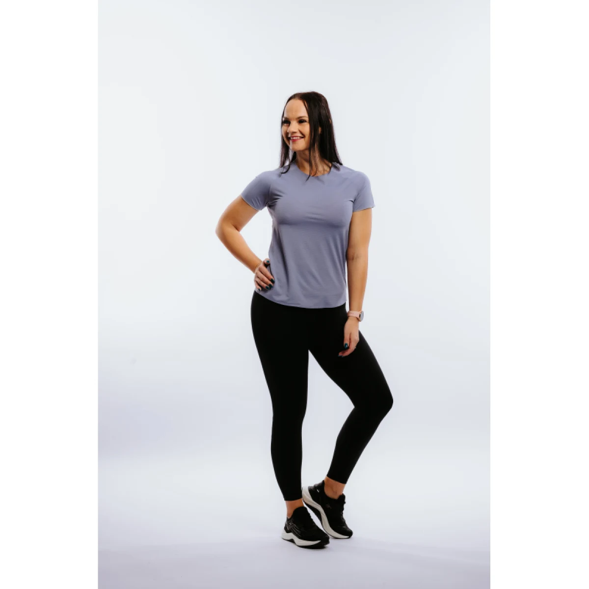 Dámske bežecké tričko s krátkym rukávom ANTA SS Tee-862225108-2-SS22_Q2-Purple · záber 3