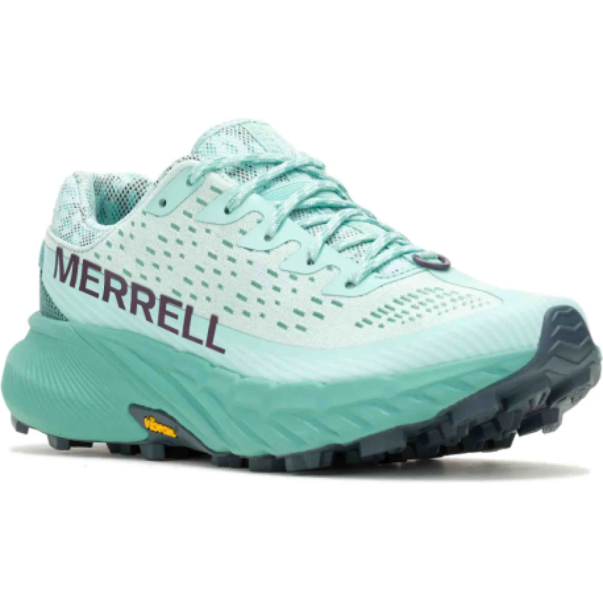 Dámska bežecká trailová obuv MERRELL Agility Peak 5 frost blue · záber 1