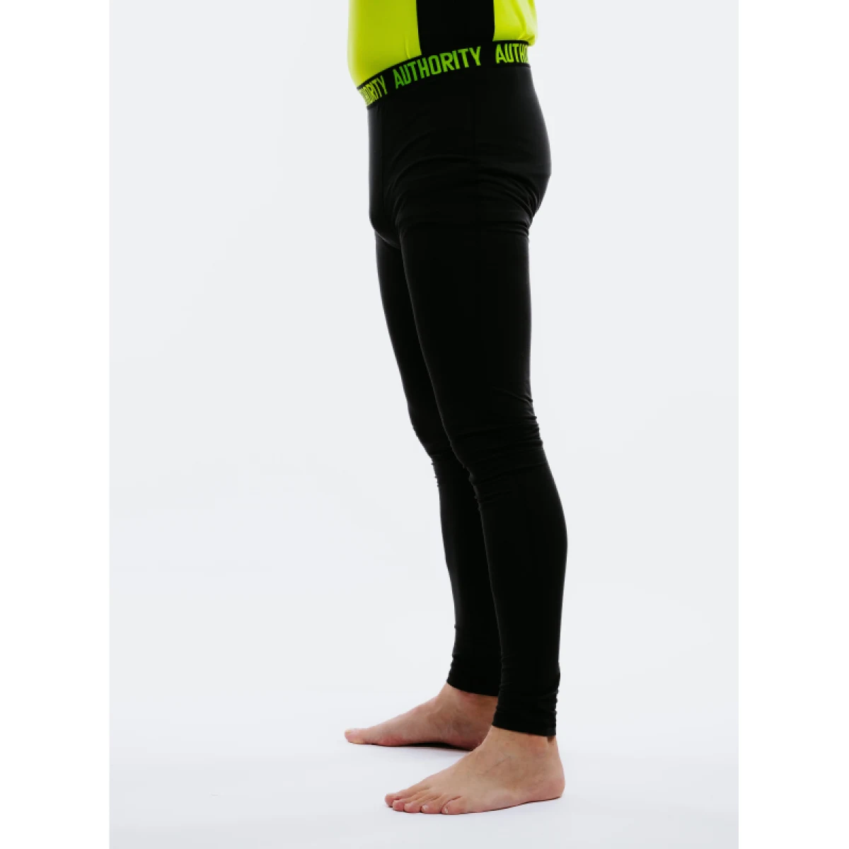 Pánske termo zateplené legíny AUTHORITY WARMIE II pants M black · záber 4