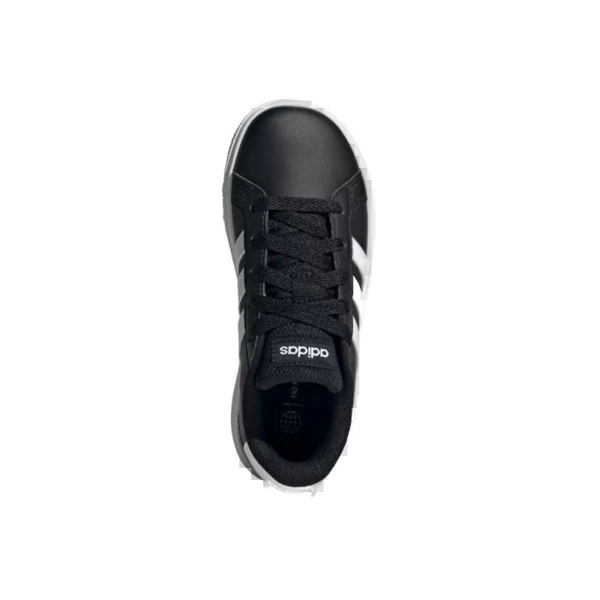 Juniorská rekreačná obuv ADIDAS Grand Court 2.0 Jr core black cloud white core black · záber 4