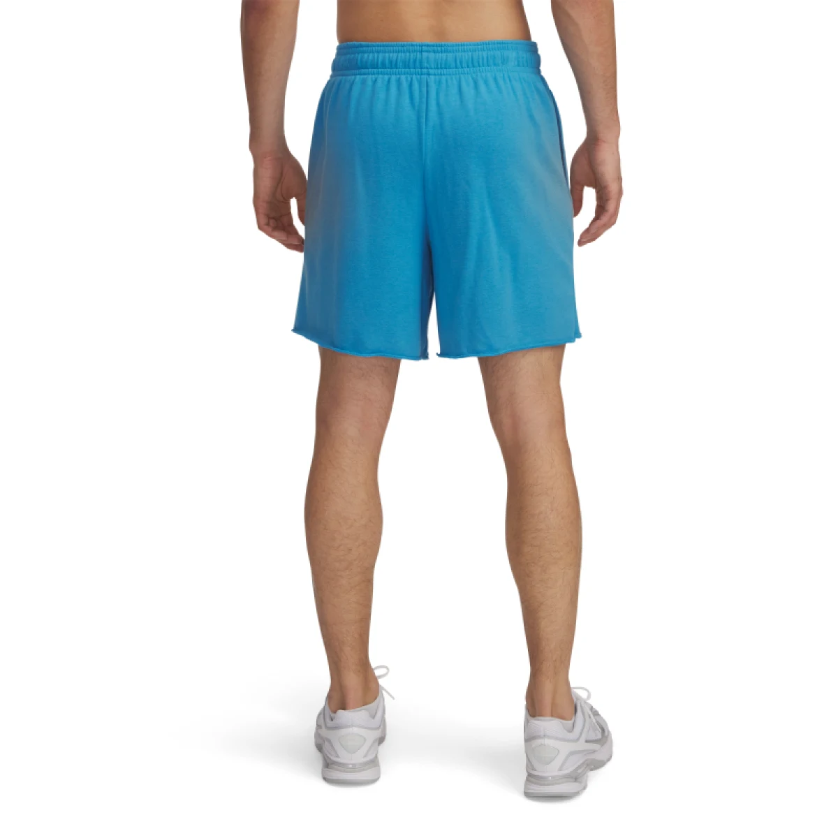 Pánske teplákové kraťasy UNDER ARMOUR UA Rival TerryLogo8inShort-BLU · záber 3