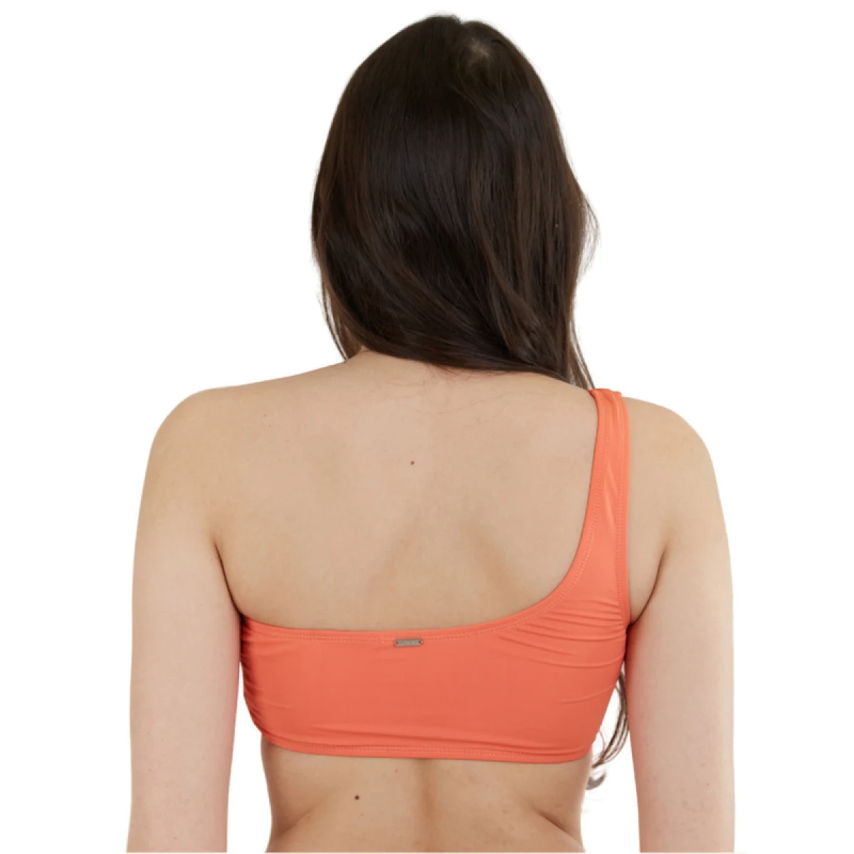 Dámske plavky vrchný diel FUNDANGO Madison One Shoulder Top-354-sugar coral · záber 2