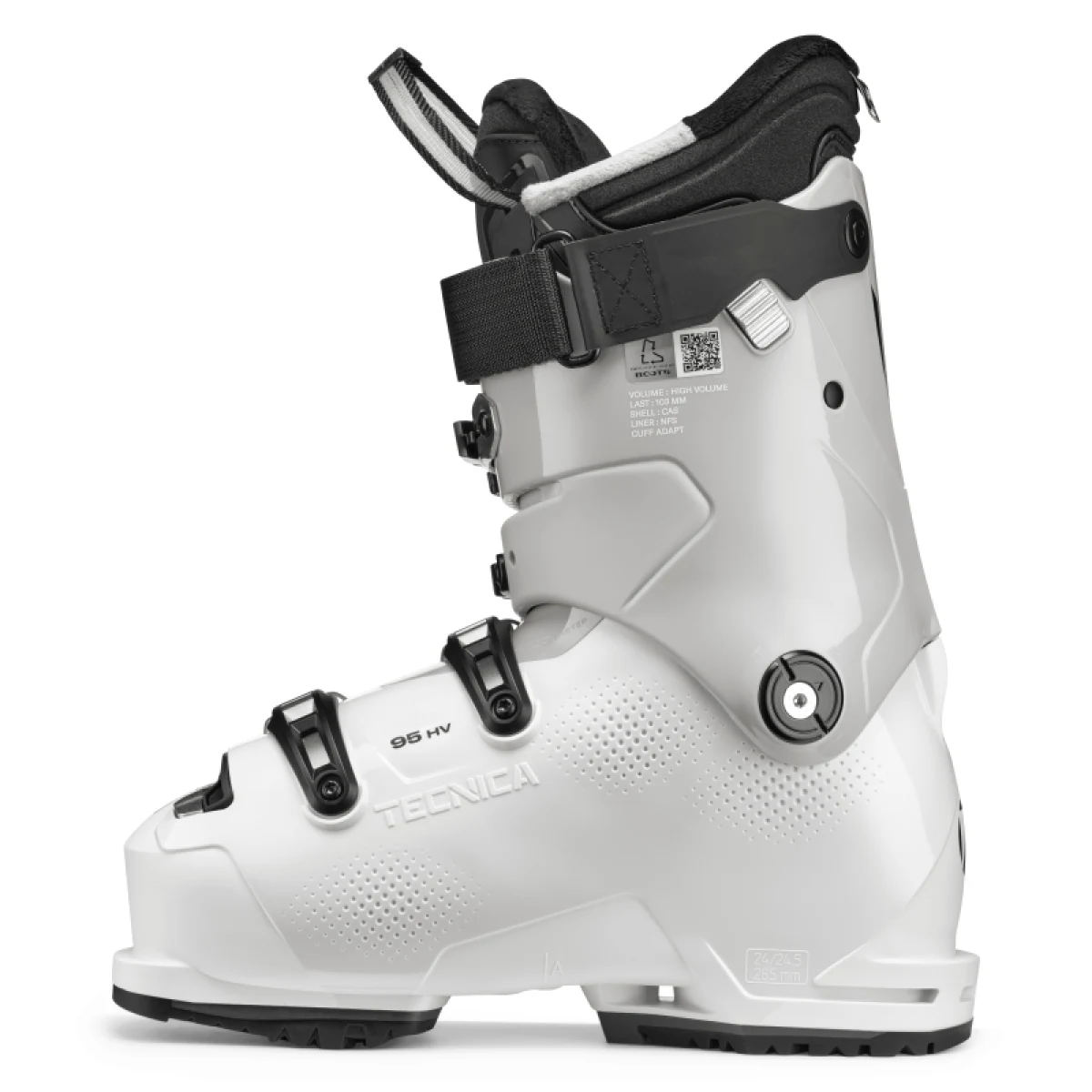 Dámske lyžiarky na zjazdovku - on piste TECNICA Mach BOA HV 95 W GW, cold white · záber 2