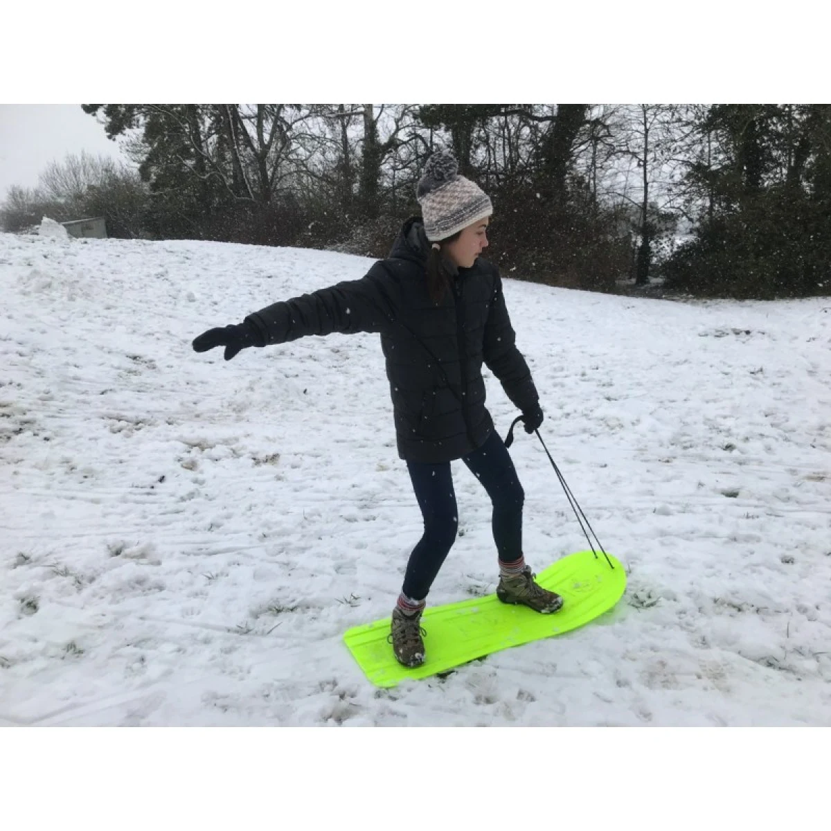 Klzák AXISKI MklI Ski board - universal snow - sand - icing green · záber 3
