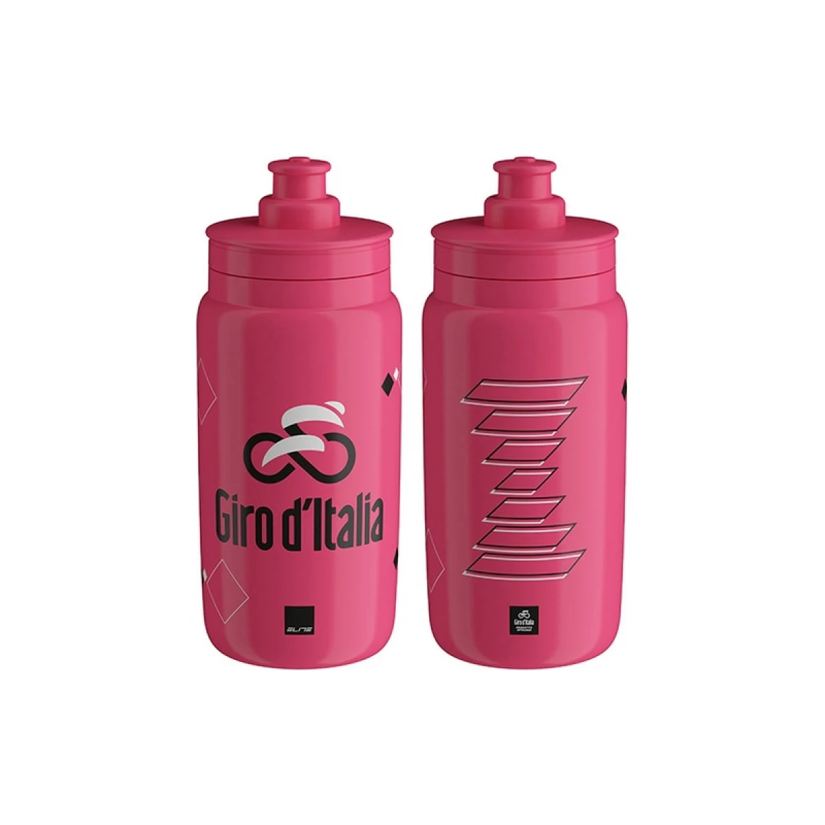 Fľaša na bicykel ELITE FLY 550 Giro DItalia PINK 2024 · záber 2