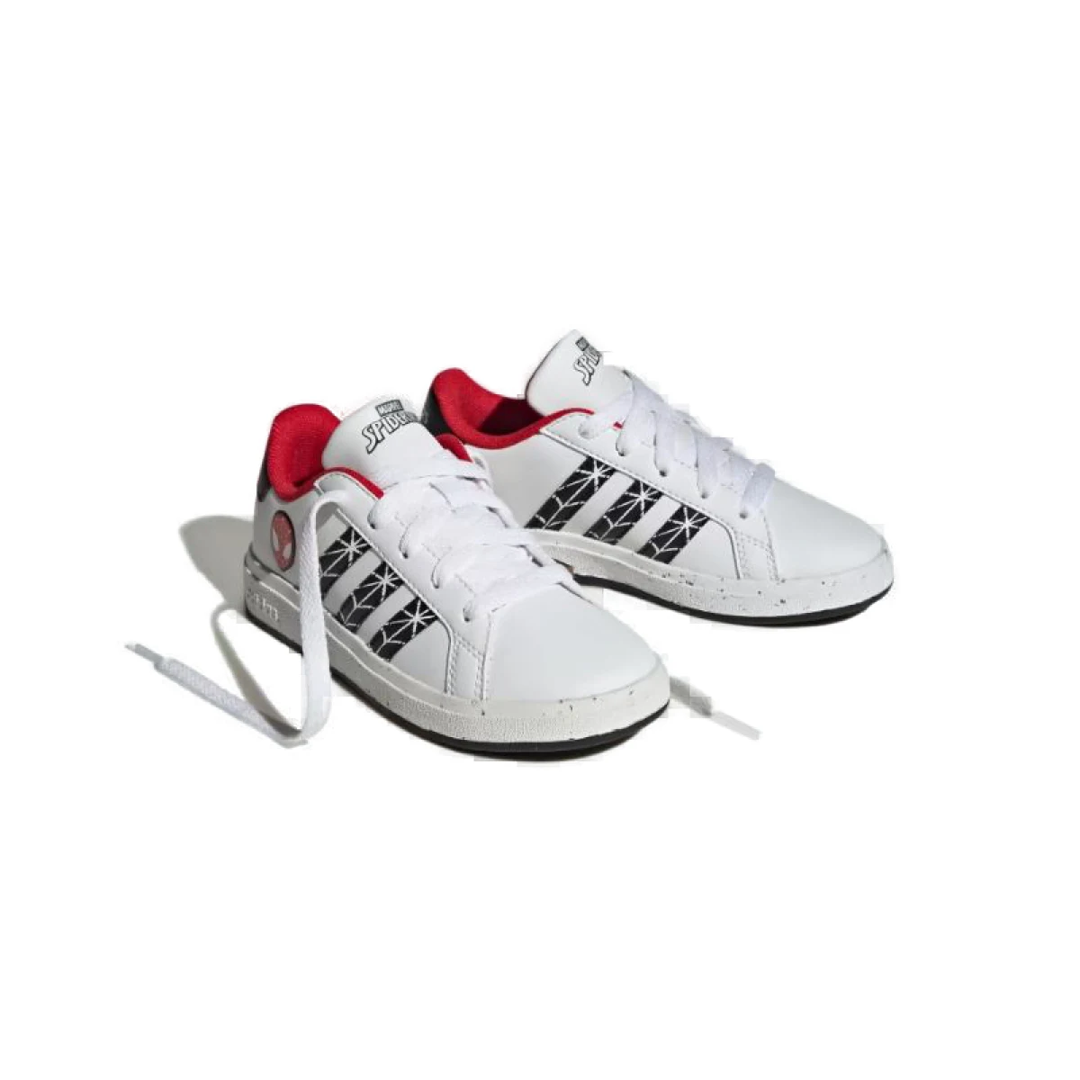 Chlapčenská rekreačná obuv ADIDAS Grand Court X Marvel Spider-man white core black scarlet · záber 4