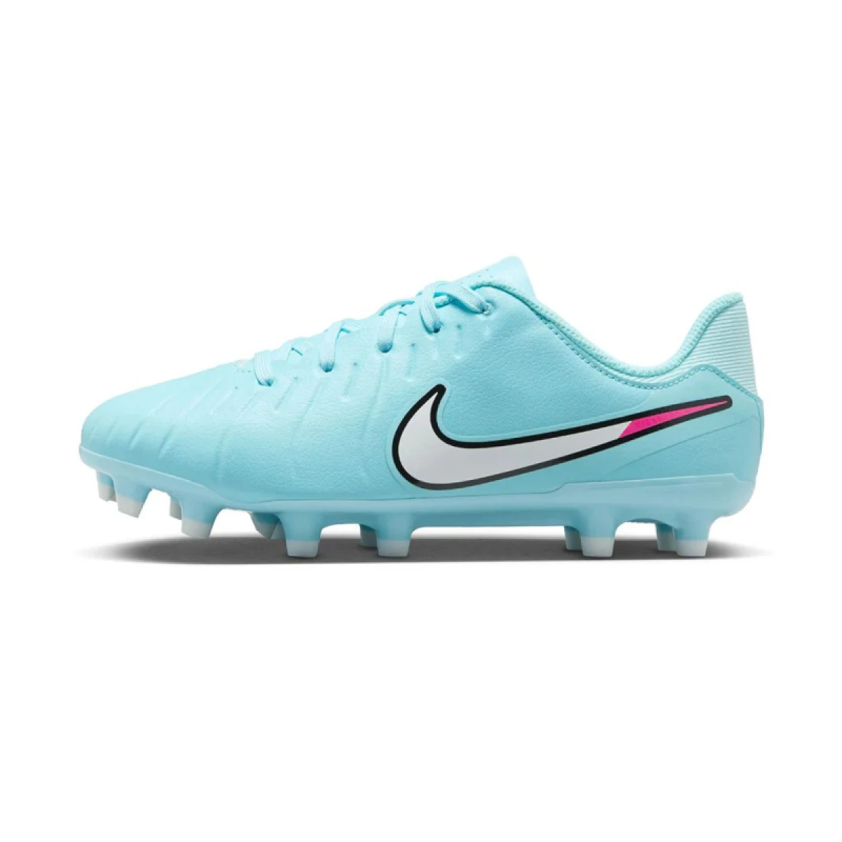Chlapčenské futbalové kopačky outdoorové NIKE Tiempo Legend 10 Academy Jr FG MG copa white · záber 2