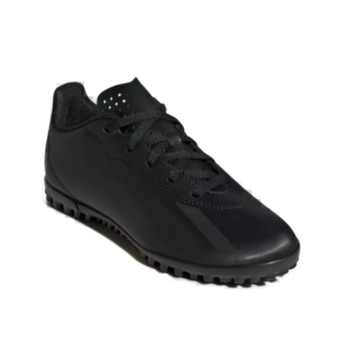 Chlapčenské futbalové kopačky turfy ADIDAS X CrazyFast.4 Jr TF core black core black core black · záber 1