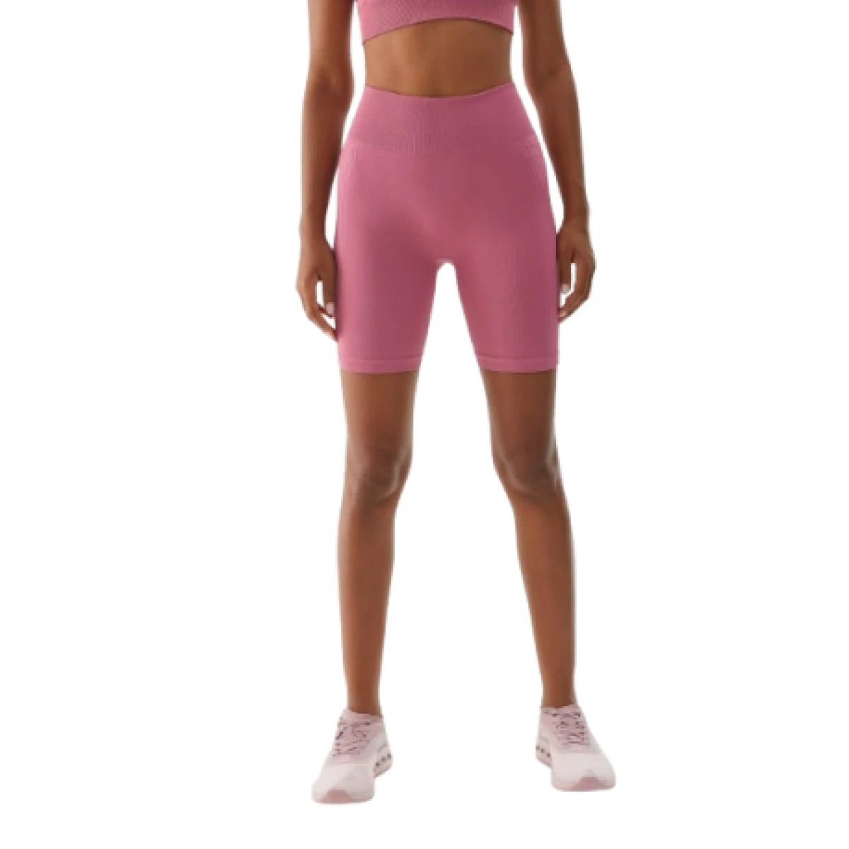 Dámske tréningové kraťasy 4F SHORTS FNK-WAW24TFSHF710-53S-DARK PINK · záber 1