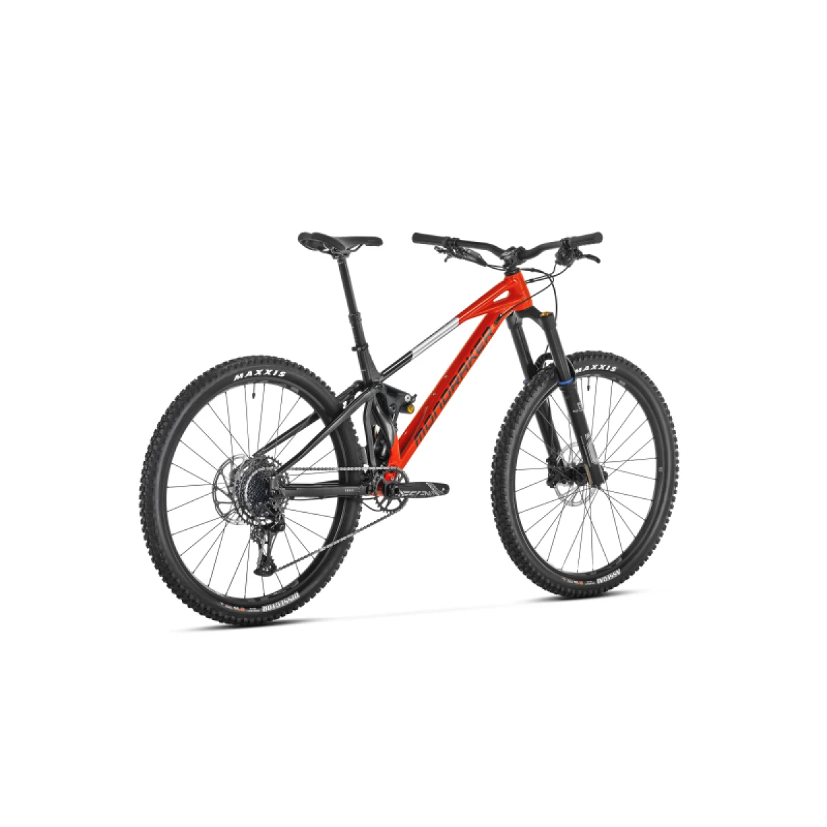Horský bicykel MONDRAKER Superfoxy R, flame red vortex grey racing silver · záber 3