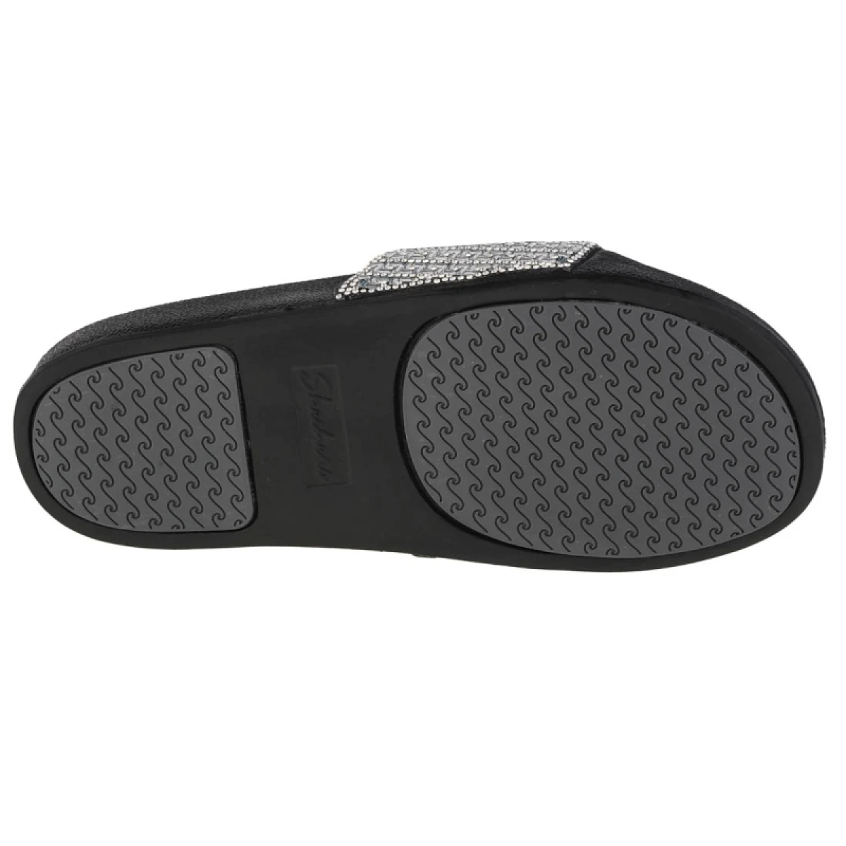 Dámske šlapky (plážová obuv) SKECHERS Pops Up New Spark W black silver · záber 4