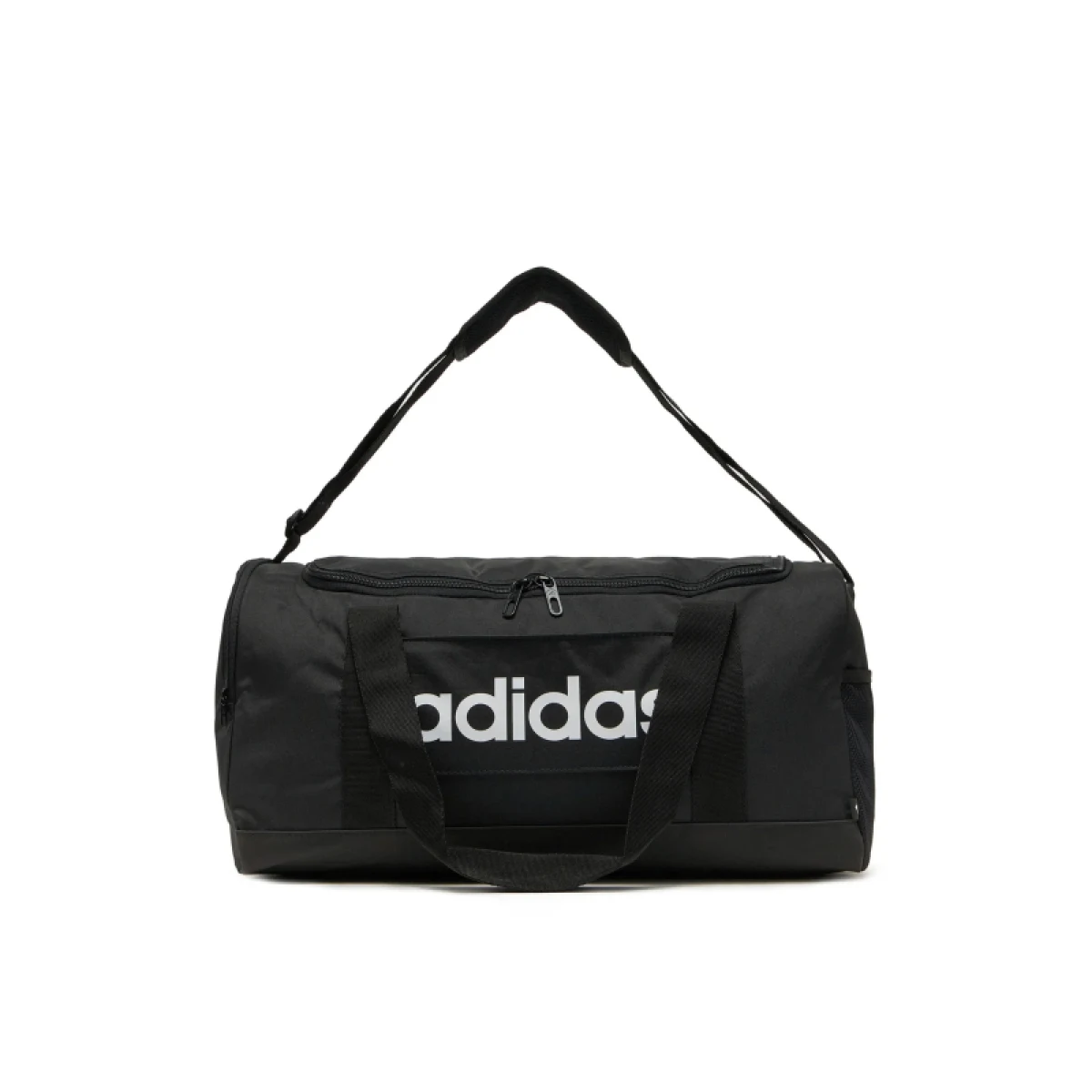 Cestovná taška ADIDAS LINEAR DUFFEL S BLACK BLACK WHITE · záber 2