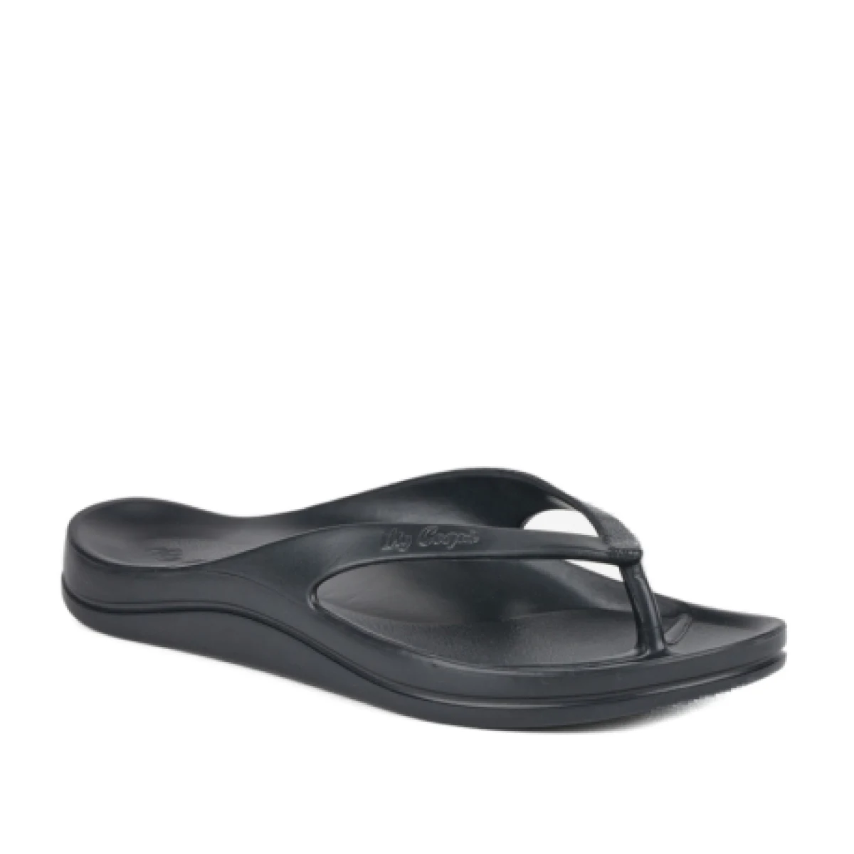 Dámske žabky (plážová obuv) COQUI Naitiri W metallic black · záber 1