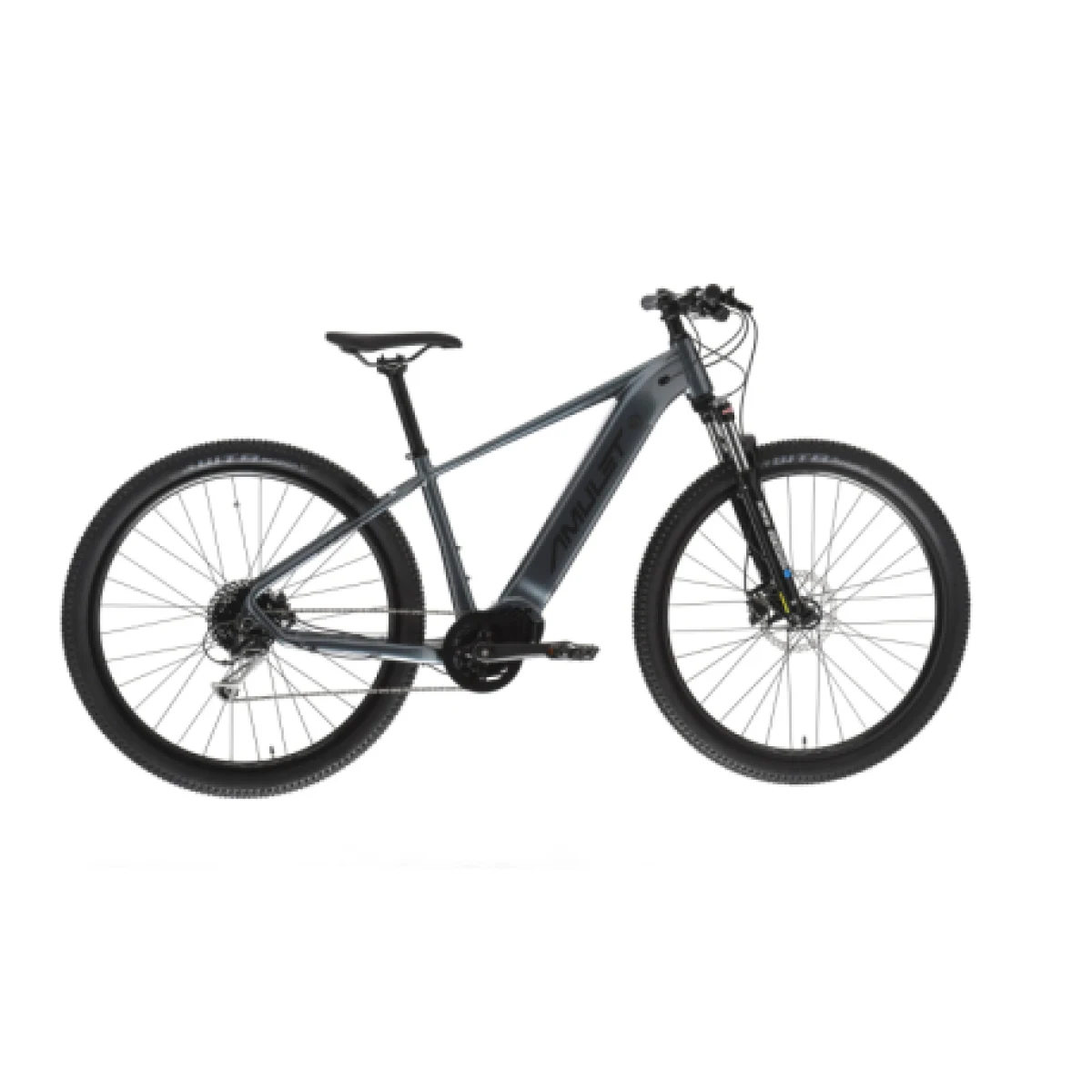 Horský elektrobicykel AMULET (II. Quality) 29 eRival 4.5 SH, black shiny black matt · záber 1