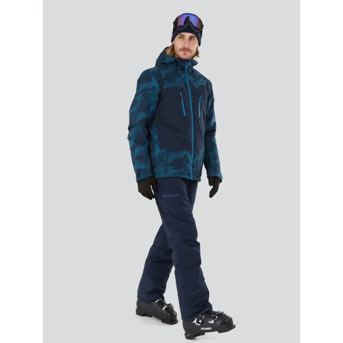 Pánska lyžiarska bunda FUNDANGO Privet Allmountain Jacket-481-dark navy · záber 4