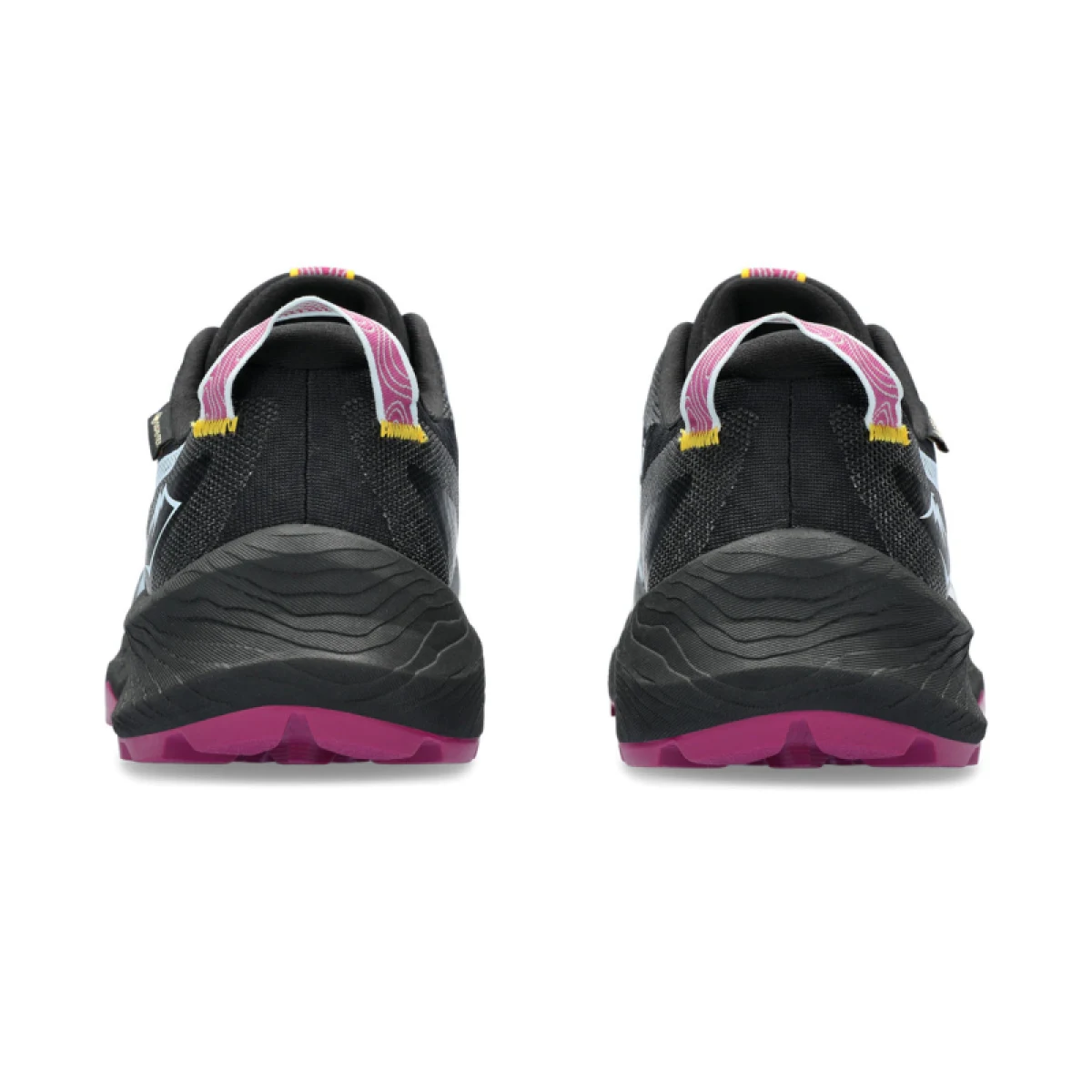 Dámska bežecká trailová obuv ASICS Gel Trabuco 12 GTX black light blue · záber 5
