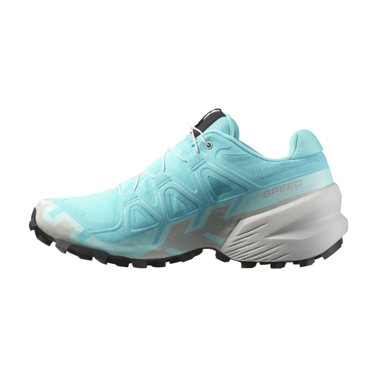 Dámska bežecká trailová obuv SALOMON Speedcross 6 W blue curacao lunar rock iced aqua · záber 3