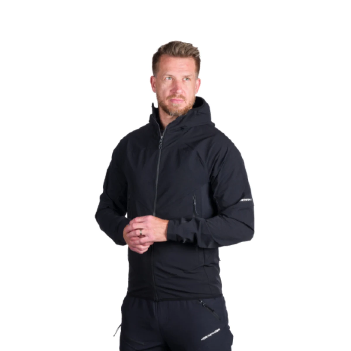 Pánska turistická bunda NORTHFINDER GALILEO-269black · záber 1