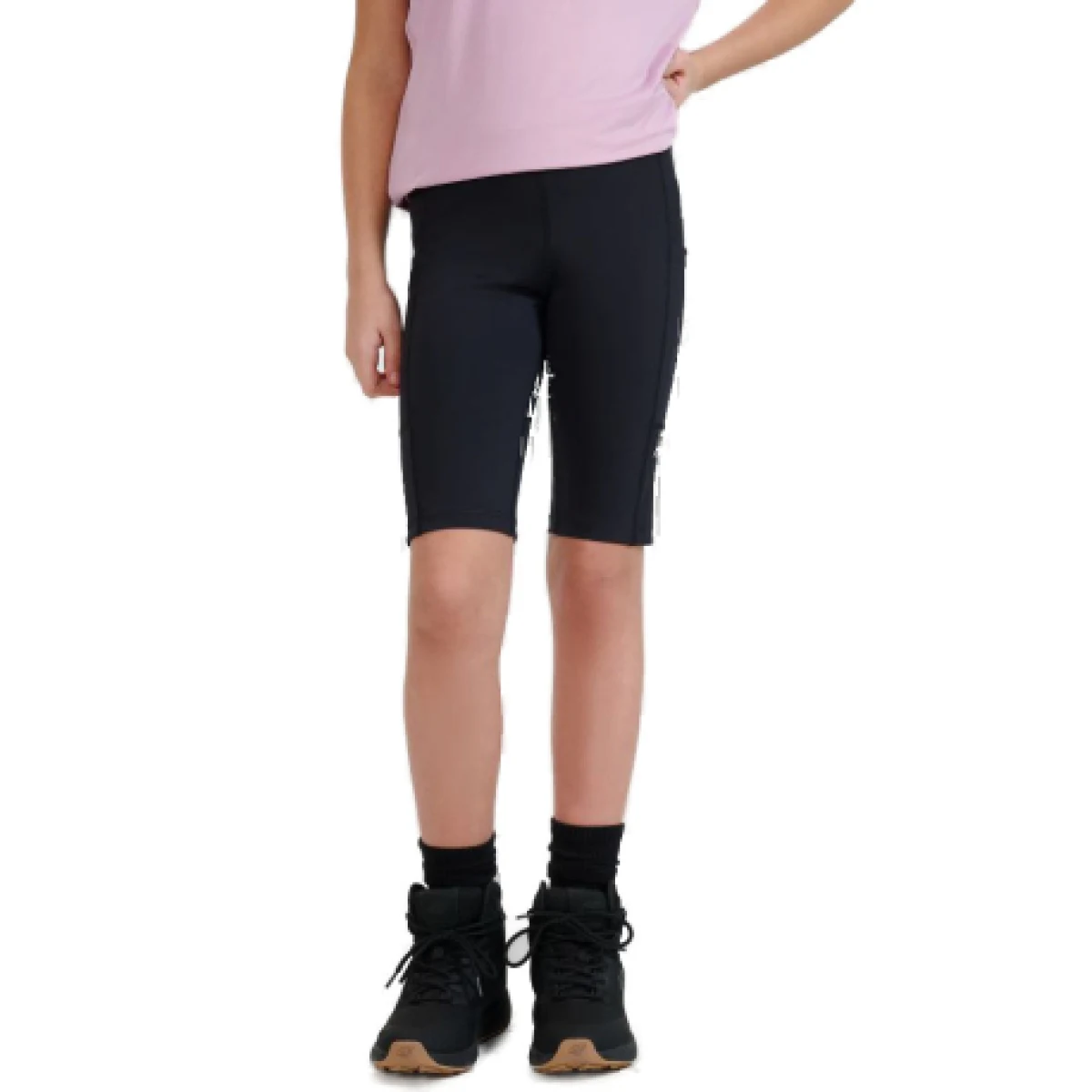 Dievčenské tréningové kraťasy 4F JUNIOR SHORTS FNK F0857-20S-DEEP BLACK · záber 1