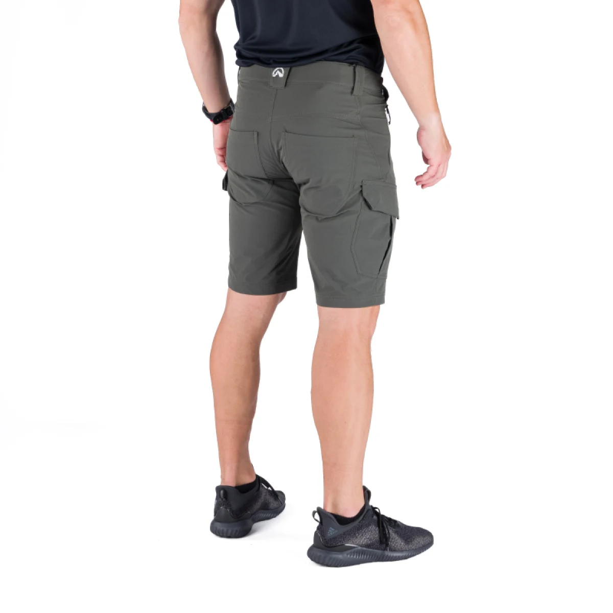Pánske turistické kraťasy NORTHFINDER ANTHON 300darkgreen · záber 3