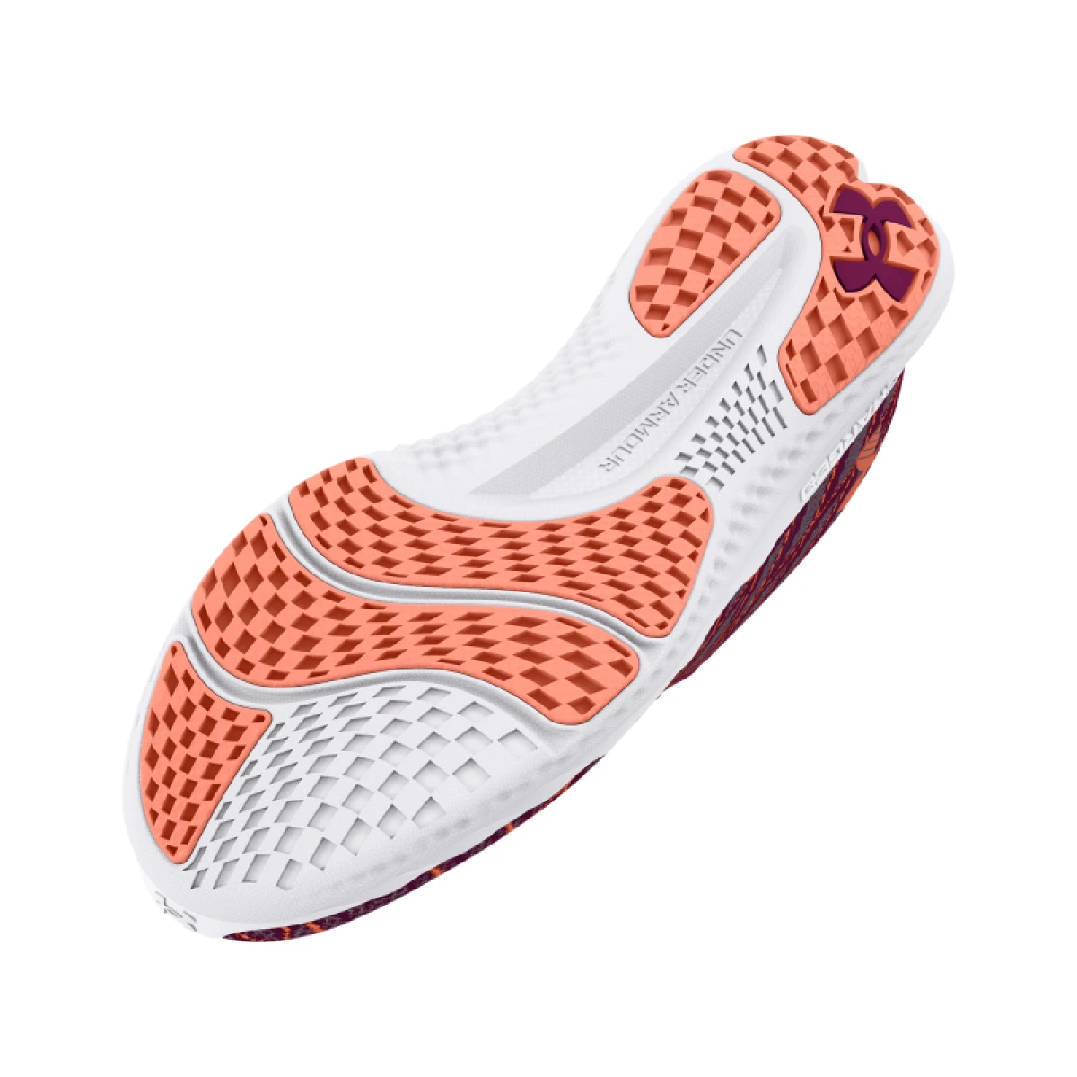 Dámska bežecká obuv UNDER ARMOUR UA W Charged Breeze 2 purple gemini flare orange orange · záber 5