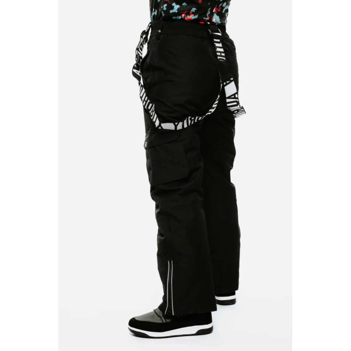 Juniorské lyžiarske nohavice AUTHORITY SP-SNOWTIME black · záber 2