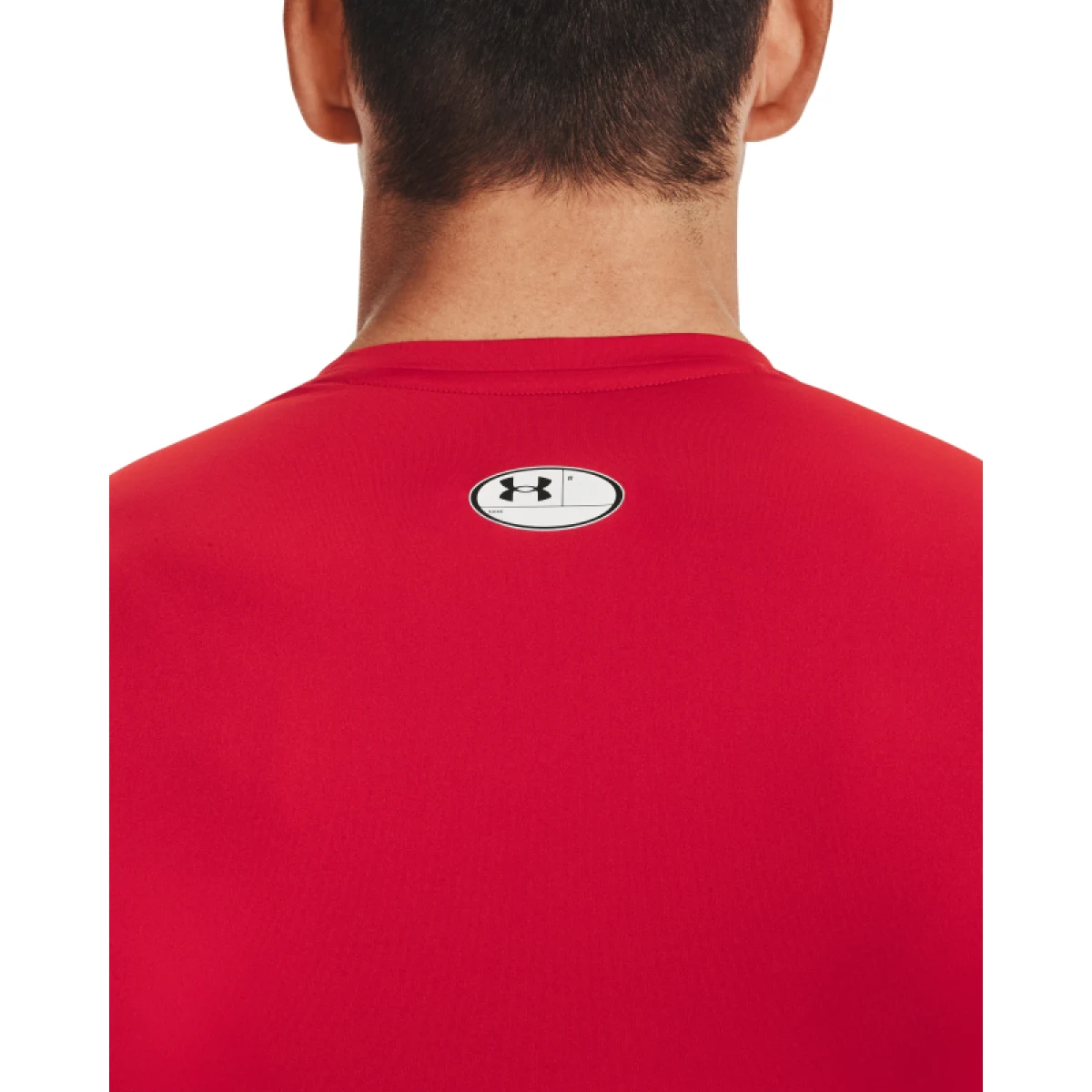 Pánske kompresné tričko s dlhým rukávom UNDER ARMOUR UA HG Armour Comp LS-RED · záber 3