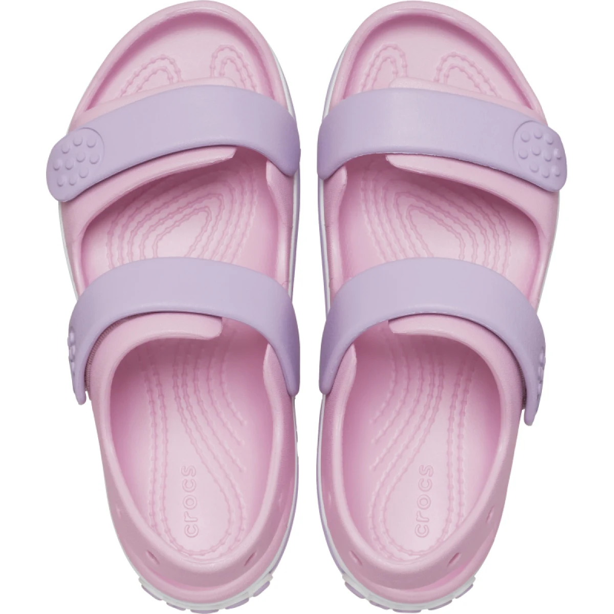 Dievčenské sandále CROCS Crocband Cruiser Sandal T ballerina lavender · záber 4