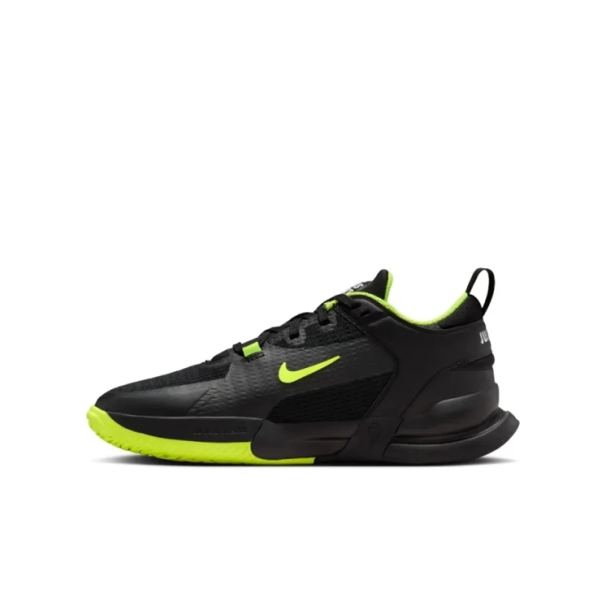 Chlapčenská halová obuv NIKE Crosscourt black volt white · záber 2
