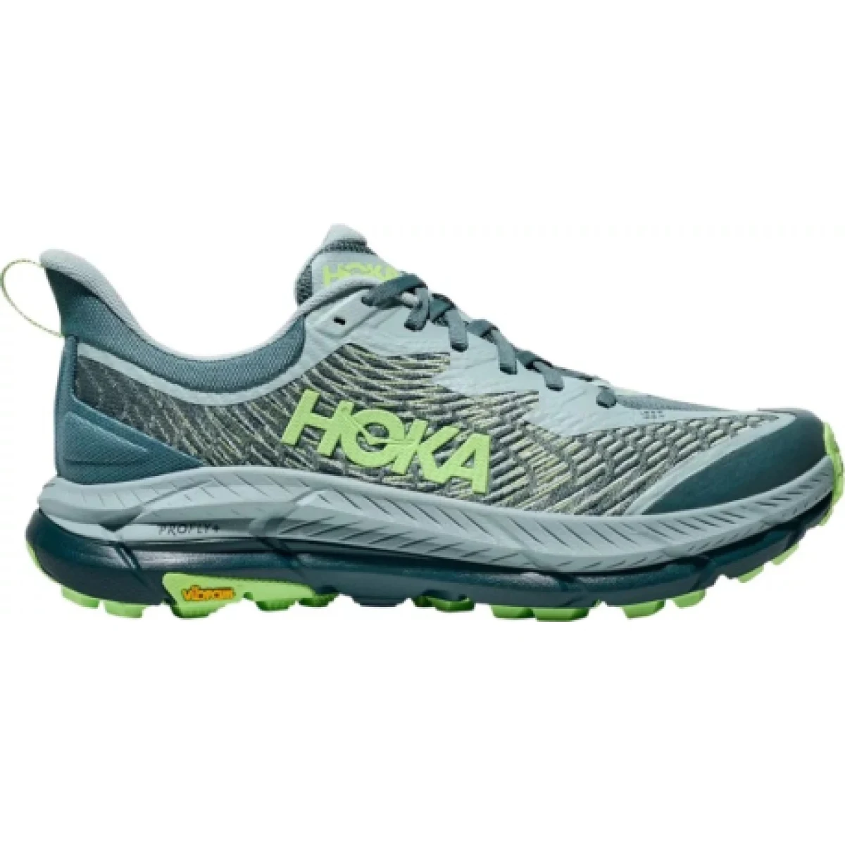 Pánska bežecká trailová obuv HOKA Mafate Speed 4 M mountain fog druzy · záber 1