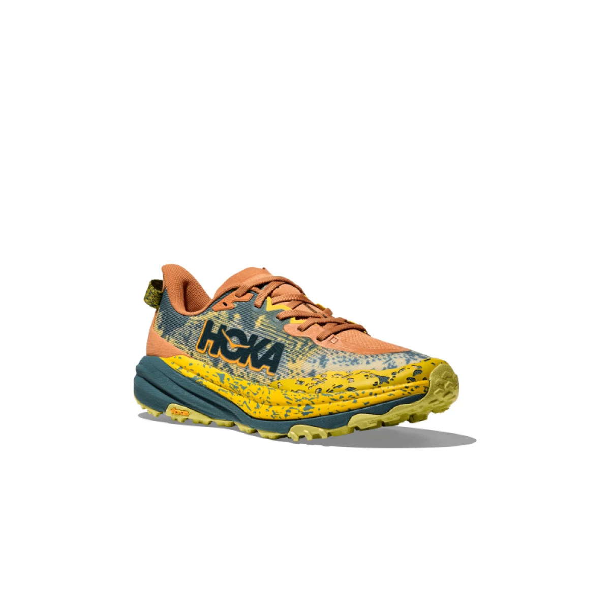 Pánska bežecká trailová obuv HOKA Speedgoat 6 terra cotta mountain fog · záber 2