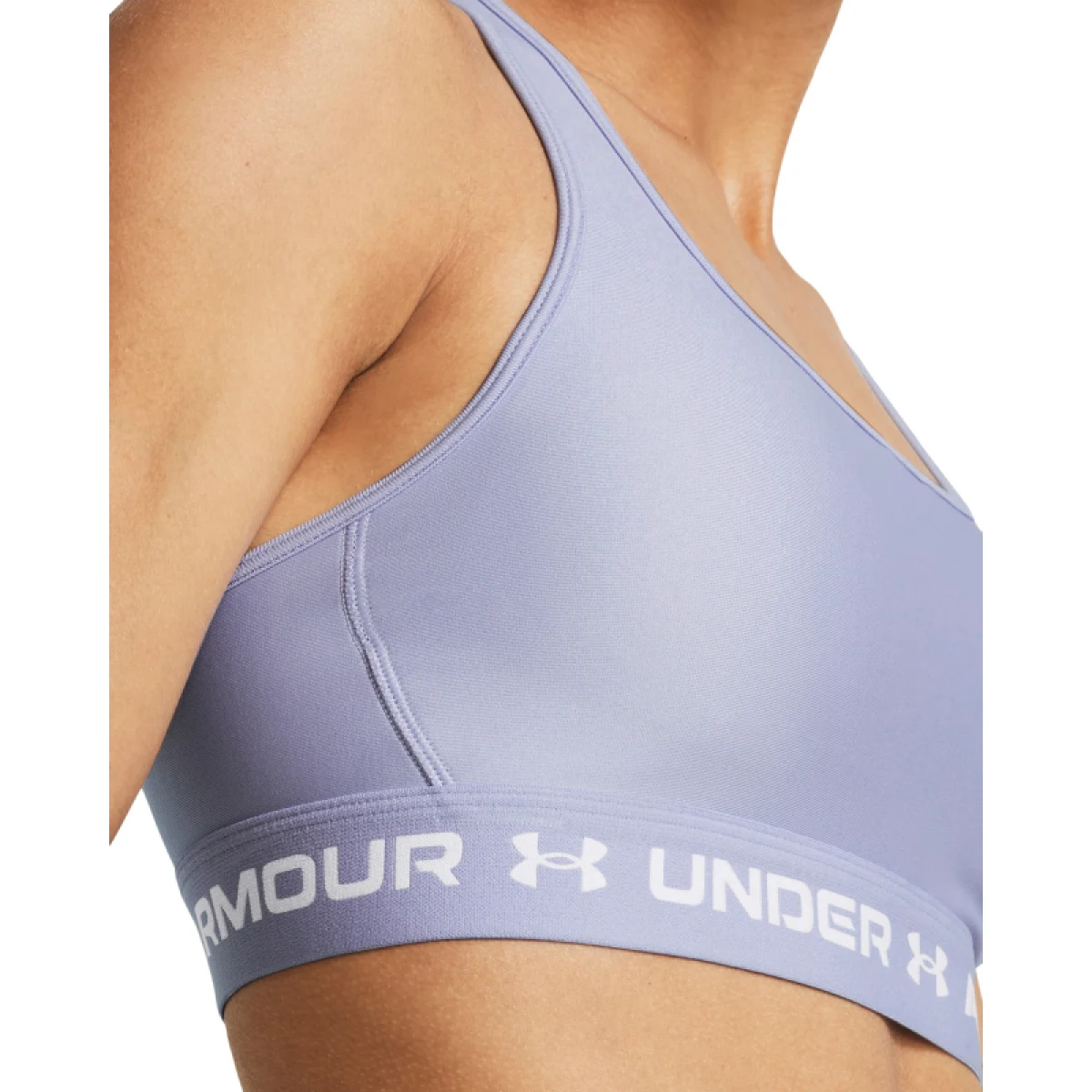 Dámska tréningová športová podprsenka UNDER ARMOUR Crossback Mid Bra-PPL · záber 2
