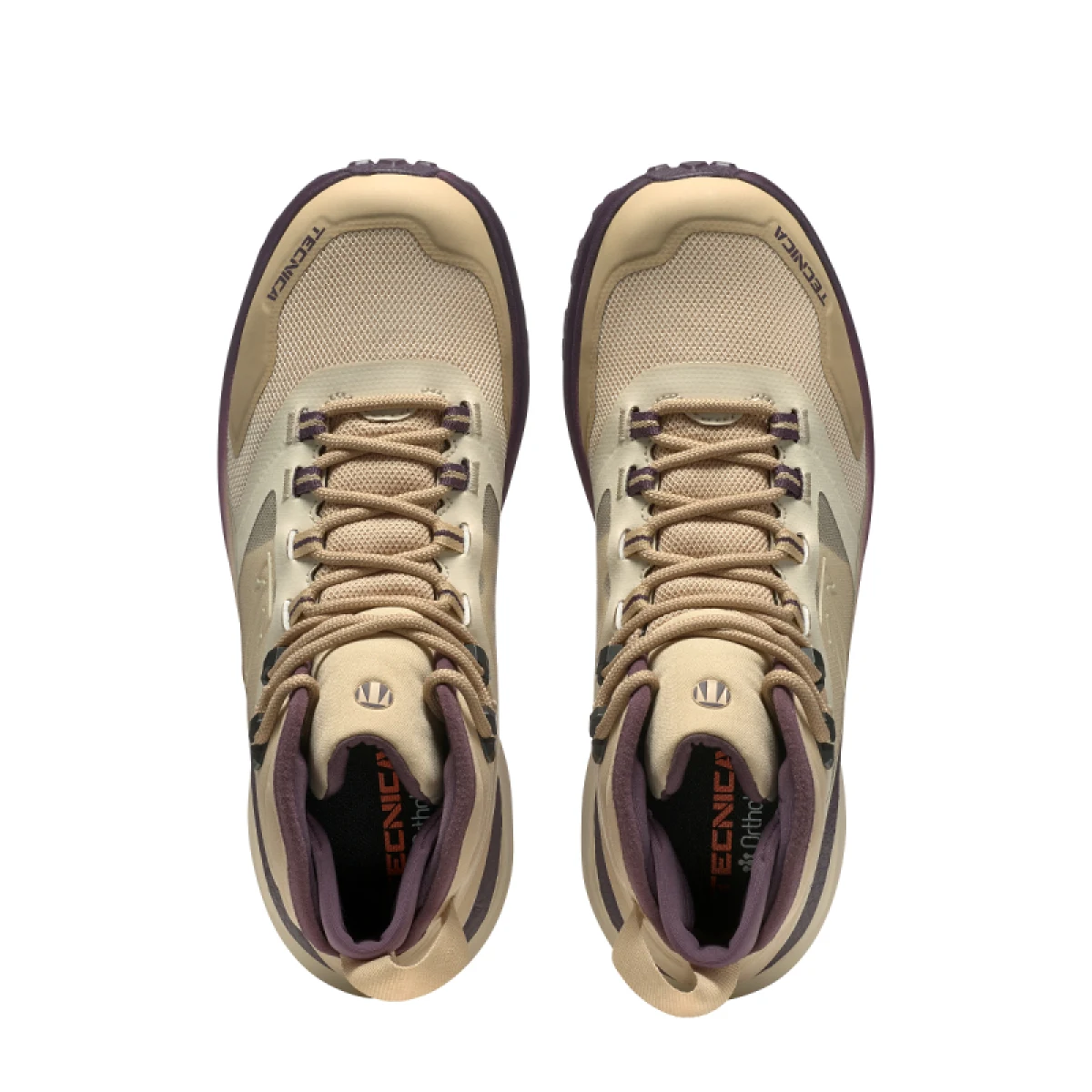 Dámska členková turistická obuv TECNICA Agate S MID GTX, beige violet · záber 4
