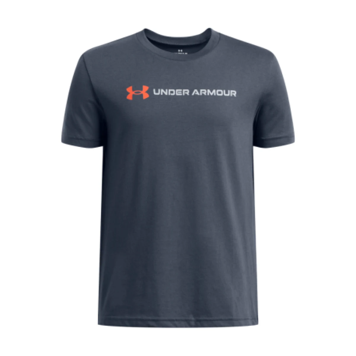 Chlapčenské tričko s krátkym rukávom UNDER ARMOUR UA B LOGO WORDMARK SS-GRY · záber 1