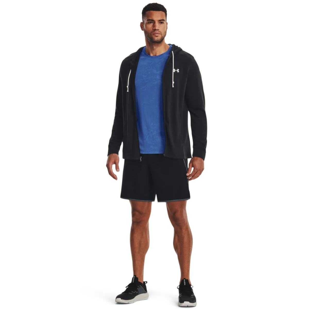 Pánske tréningové kraťasy UNDER ARMOUR UA HIIT Woven 8in Shorts-BLK · záber 5
