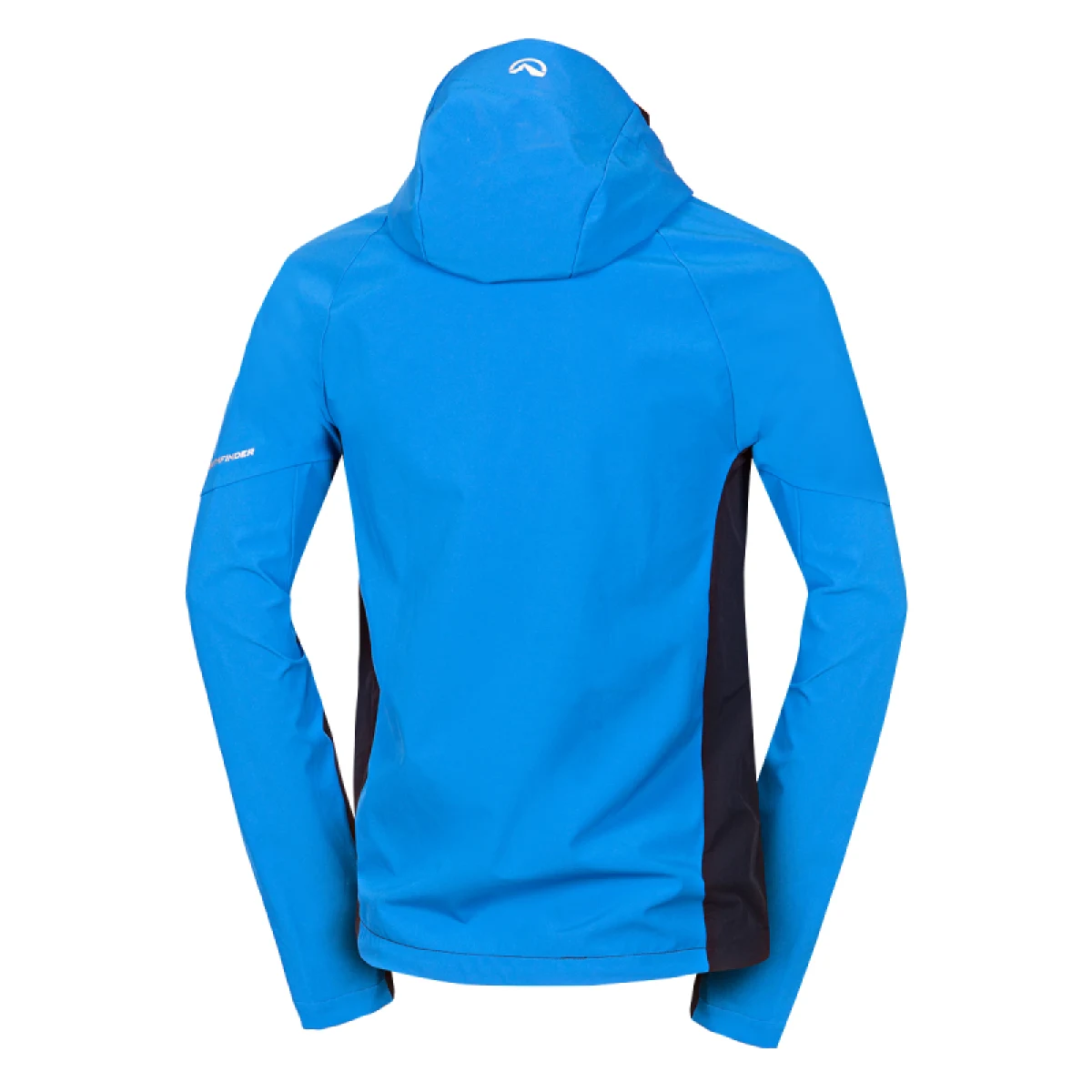 Pánska turistická softshellová bunda NORTHFINDER CIRO-282blueblack · záber 5