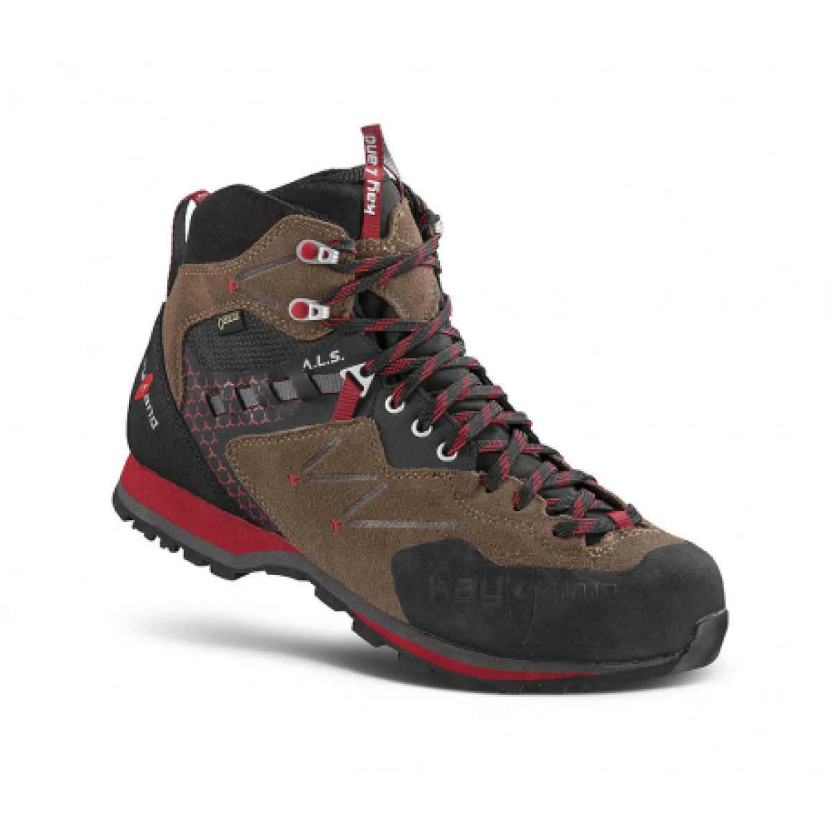 Členková turistická obuv KAYLAND Vitrik Mid Gtx, Brown · záber 1
