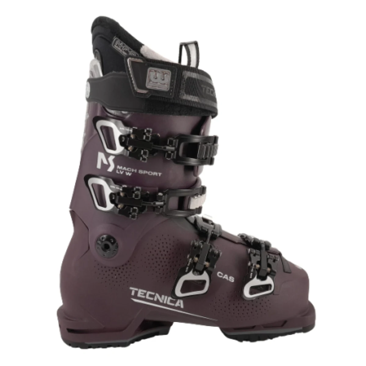 Dámske lyžiarky na zjazdovku - on piste TECNICA Mach sport 95 X LV W GW, wine bordeaux · záber 1