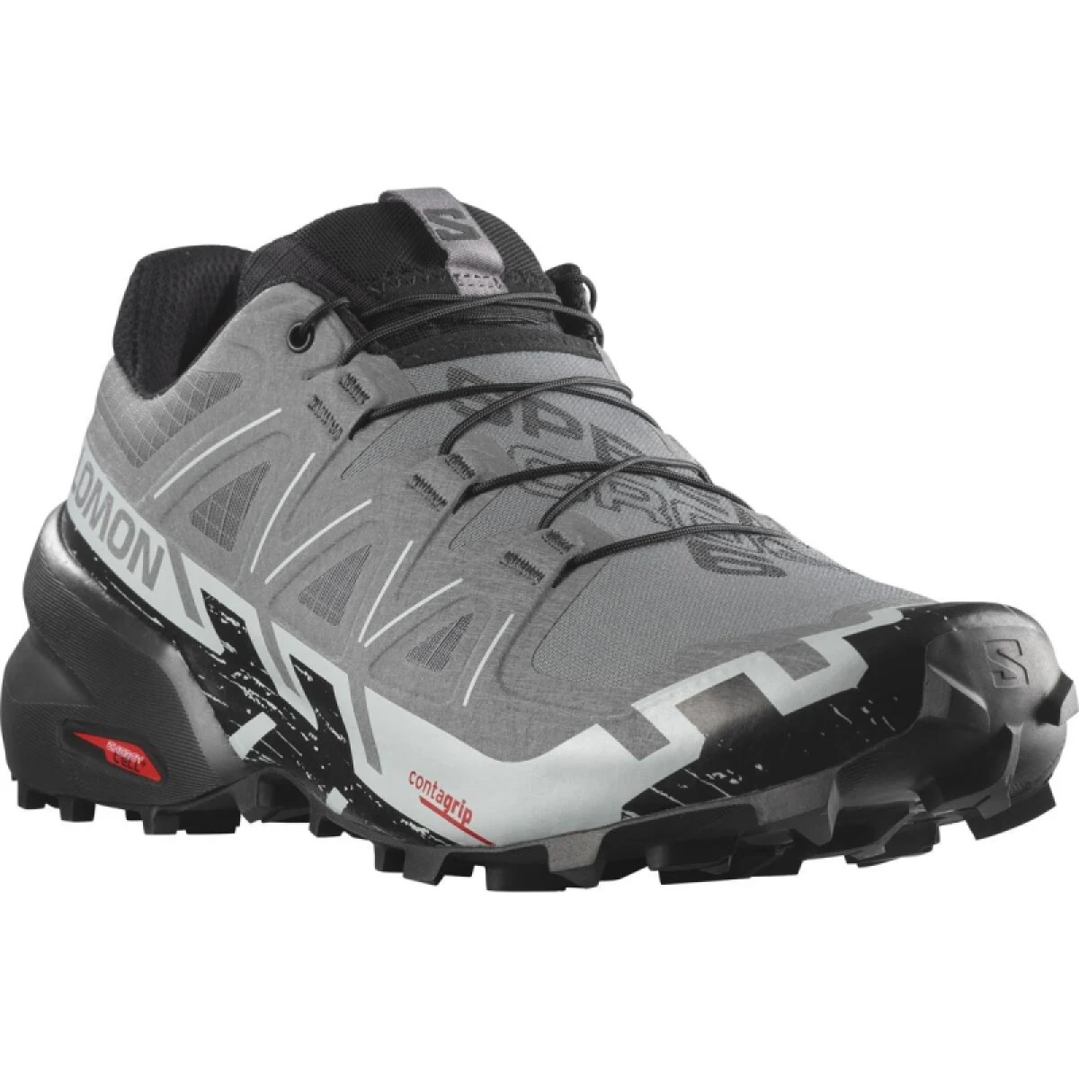 Pánska bežecká trailová obuv SALOMON Speedcross 6 Wide M quiet shade black pearl blue · záber 3