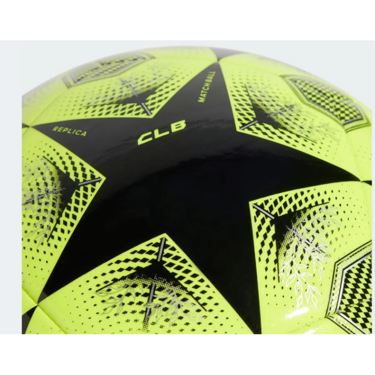 Futbalová lopta ADIDAS UCL CLB SYELLO BLACK SILVMT · záber 3