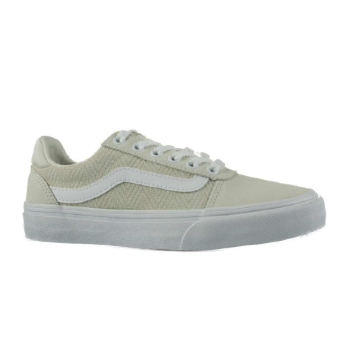 Dámska vychádzková obuv VANS Ward Deluxe Herringbone marshmallow · záber 1