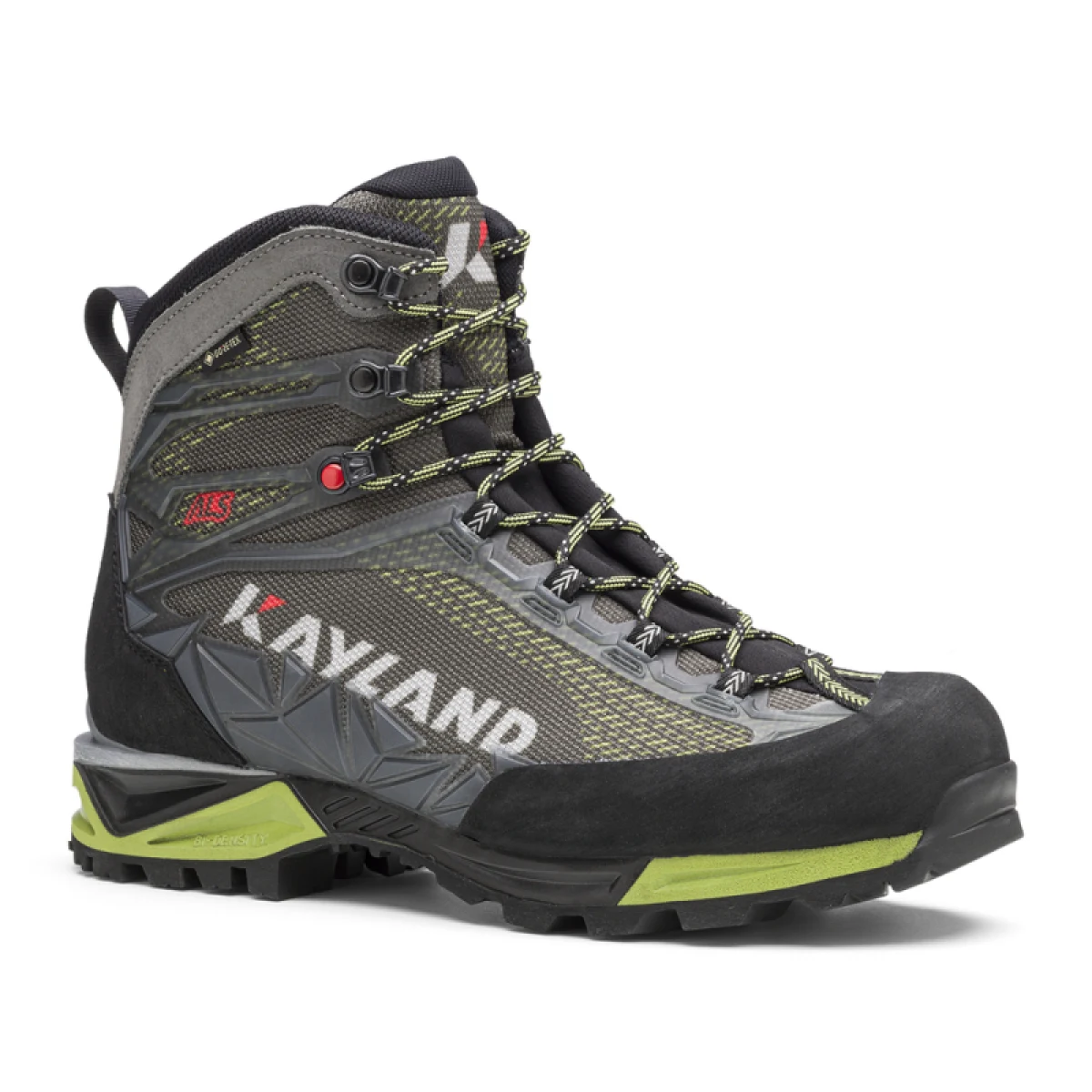 Pánska vysoká turistická obuv KAYLAND Rocket Gtx, Olive Lime · záber 3