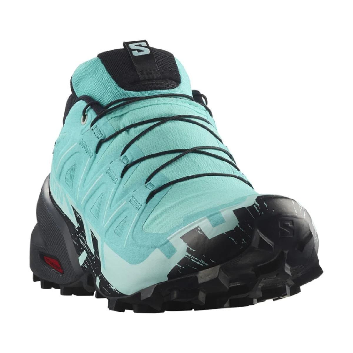 Dámska bežecká trailová obuv SALOMON Speedcross 6 GTX W blue curacao black iced aqua · záber 3