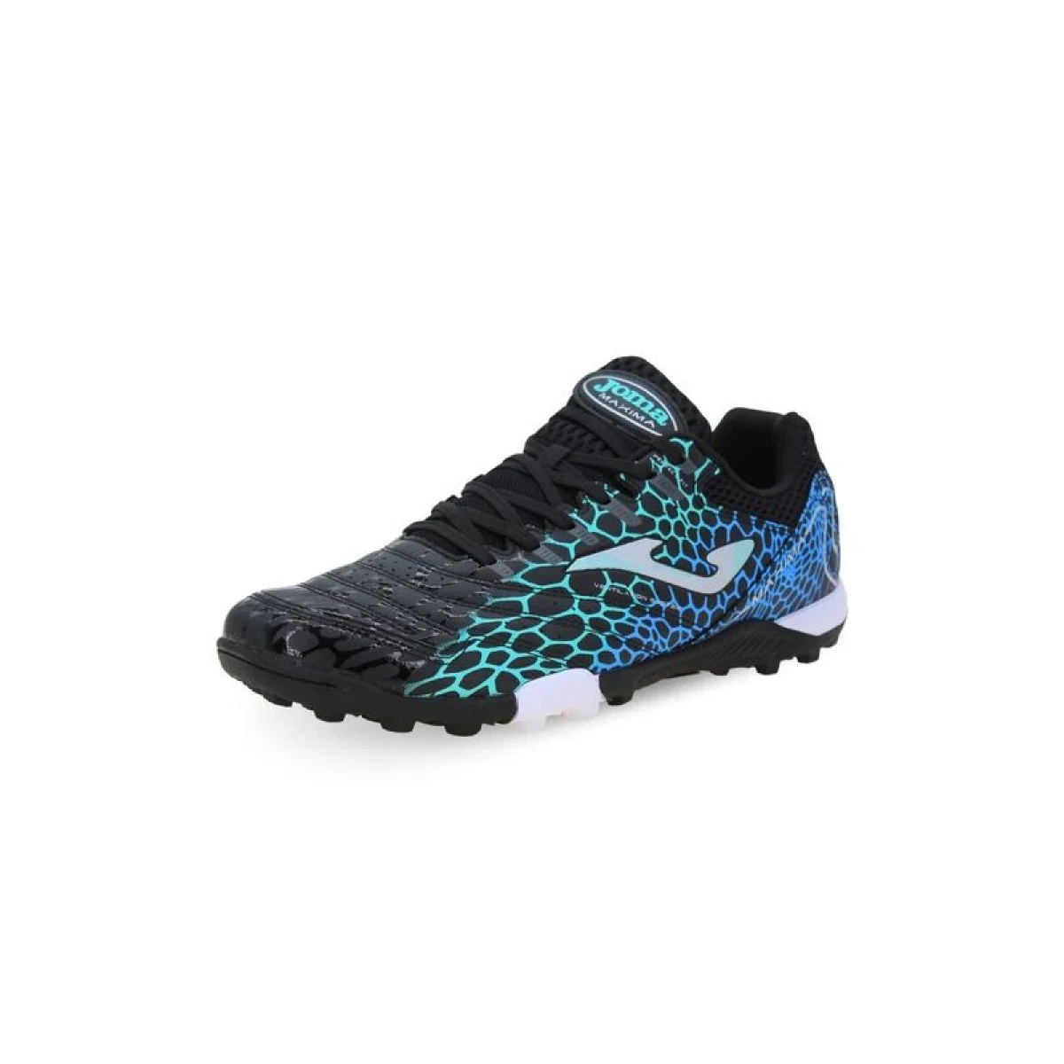 Pánske futbalové kopačky turfy JOMA Maxima 2531 M TF black turquoise · záber 3