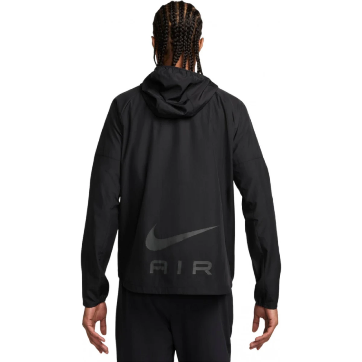 Pánska tréningová bunda NIKE M NSW SW AIR RUN JKT-010 BLACK REFLECTIVE SILV · záber 2
