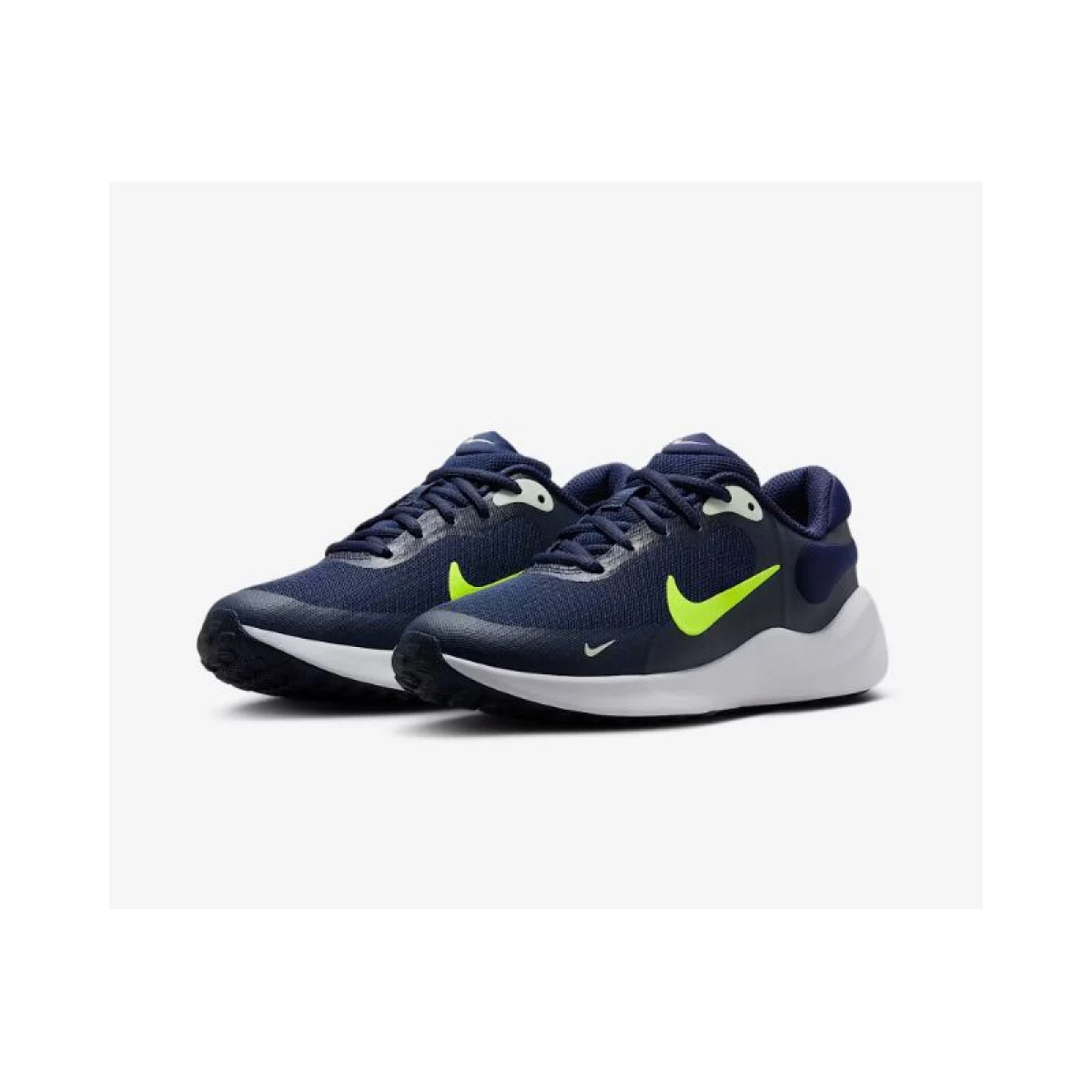 Chlapčenská športová obuv (tréningová) NIKE Revolution 7 Jr midnight navy volt tint white · záber 4