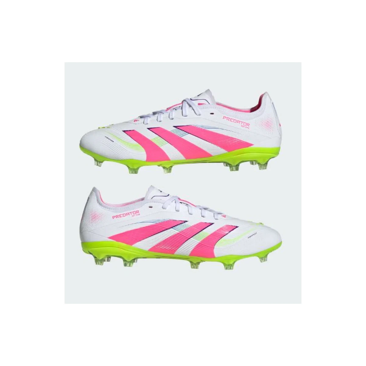 Pánske futbalové kopačky outdoorové ADIDAS Predator Pro M FG cloud white lucid pink lucid lemon · záber 4