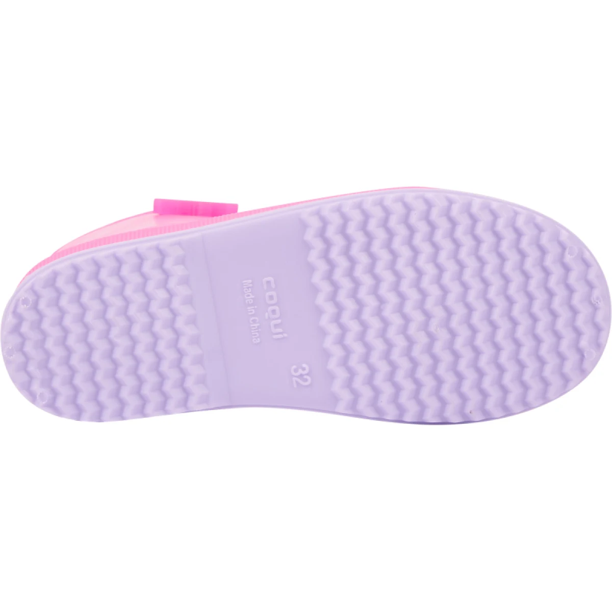Dievčenské gumáky COQUI Rainy Collar light fuchsia light lila flash · záber 4